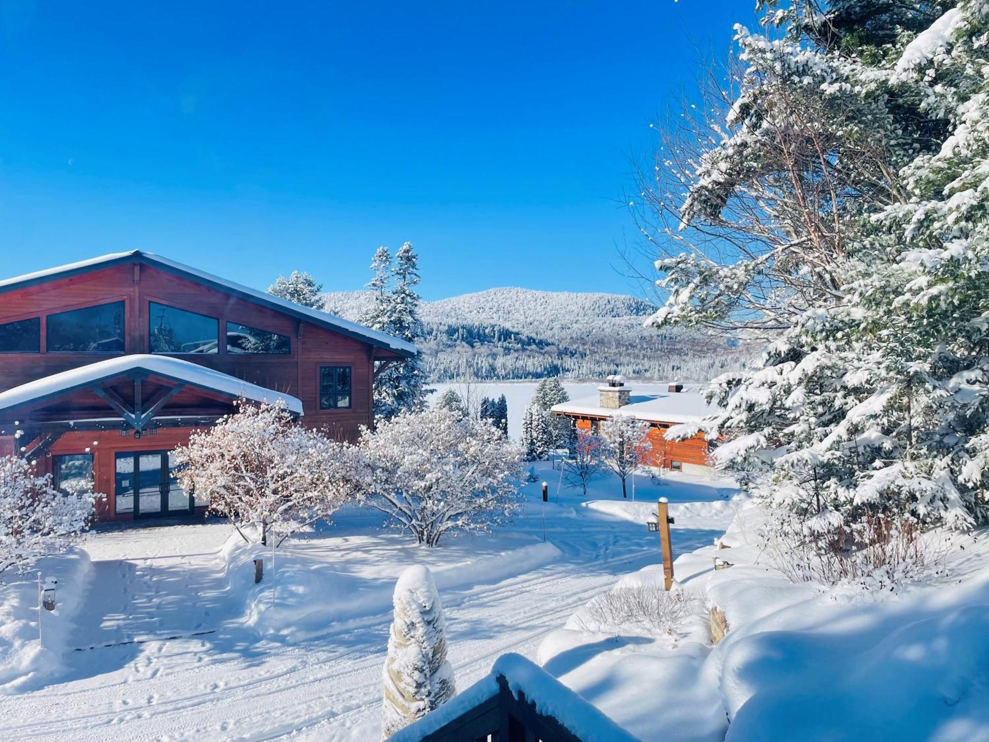 Le Grand R Hotel Saint-Donat-de-Montcalm Exterior foto